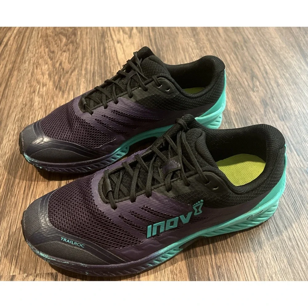 Inov-8 Womens Trailroc 280 Purple Black Running Shoes Sneakers Size 9W Sneakers
